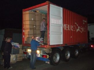 Containerbeladung Peru 2013